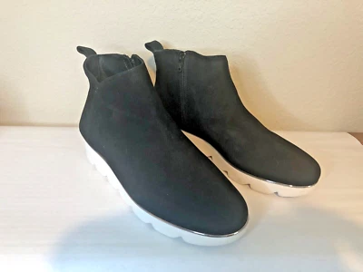Alex Marie Devitine Ankle Dip EVA Suede Bootie Sneakers size 9 Black - Image 1 of 3