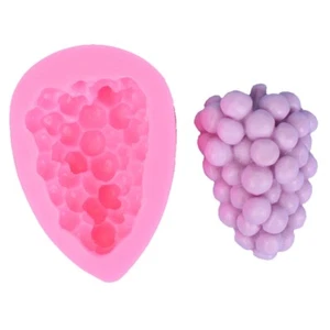 Grapes Shaped Mold Fruit Silicone Molds Fondant Mold for DIY Cake Fondant - Picture 1 of 8