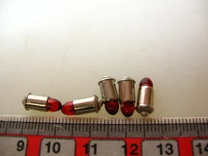 5 Stk LED-MS4, 16-22 V ROT z.B. für Märklin 7050, 7057,7054 #LED7-R - Picture 1 of 1