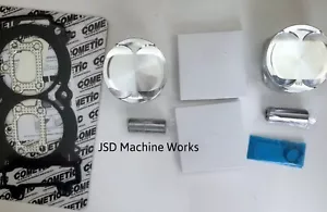 14+ Polaris RZR XP 1000 9.5:1 93mm CP Pistons and Cometic Top End Gasket Kit - Foto 1 di 2