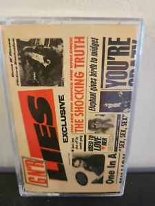 GUNS N' ROSES G N' R Lies 1988 CASSETTE TAPE GLAM/HAIR METAL HARD ROCK - Picture 1 of 6