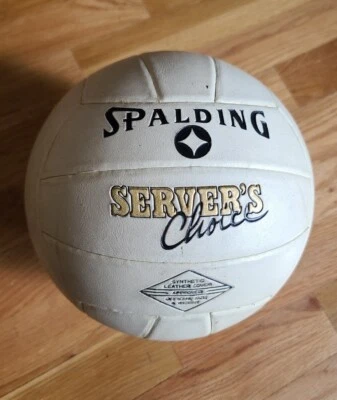 Spalding Server's Choice Voleibol Vintage Cuero Sintético Talla Oficial-Peso Foto 1 de 2