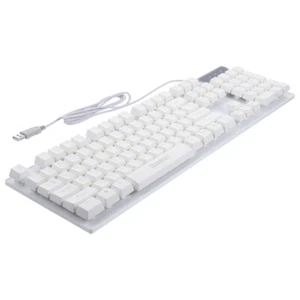 Hintergrundbeleuchtung Tastatur Wired USB Gaming Keyboard Computer Spiel - Bild 1 von 12