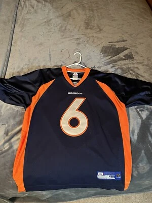 Denver Broncos Jay Cutler #6 Reebok Auténtico NFL Azul 🏈 Camiseta M (B26) Foto 1 de 3