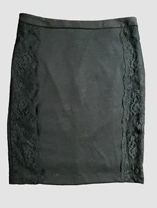 Miss Tina Size 10 Zip Back Lace Trim Pencil Womans Skirt - Picture 1 of 8