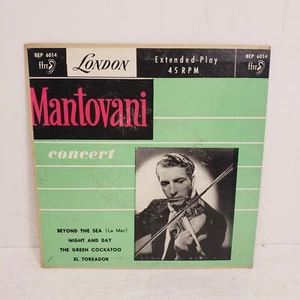 MANTOVANI Concert Beyond the Sea 1952 BEP6014 7" EP 45 RPM Ultrasonic - Picture 1 of 6