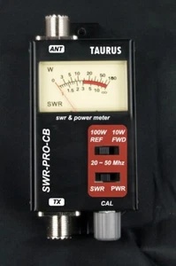 Medidor de potencia SWR Taurus 27 20-50 Mhz 100 vatios - Imagen 1 de 1