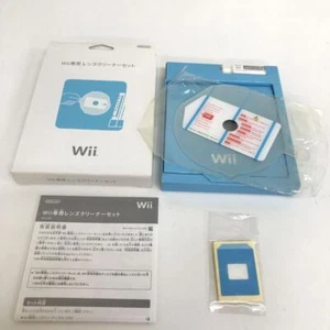 Wii Lens Cleaner Kit with Liquid Nintendo Official Game Disc Style Cleaning Blue - Picture 1 of 8