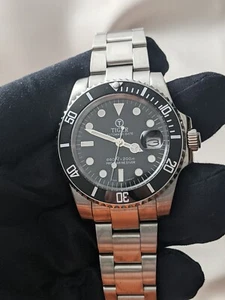 Orologio subacqueo automatico Tiger concept acciaio inox - Foto 1 di 24