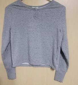 Athleta Girl Sweatshirt Girls XXL 16 Gray Cozy Excise - Picture 1 of 9