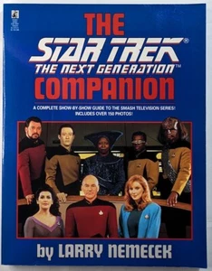 The Star Trek, The Next Generation Companion - Paperback book by Larry Nemecek - Picture 1 of 2
