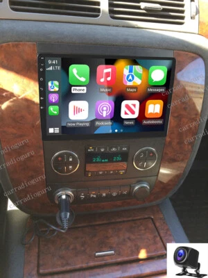 For Chevy Suburban Tahoe GMC Yukon 2006-2014 Android 15 Stereo Radio GPS WIFI BT Foto 1 de 4