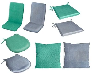 Seat Chair Pad Cushion Cover Kitchen Outdoor Plain Water Resistant Garden Dining - Picture 1 of 20