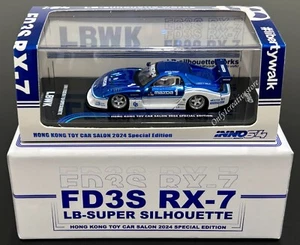 INNO64 LBWK Mazda RX-7 FD3S LB-Super Silhouette 2024 HK coche de juguete salón 1:64 persecución - Imagen 1 de 1
