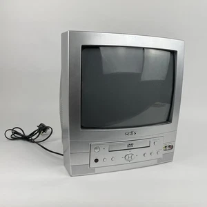 Violoncello DTC1401 14" CRT TV DVD Argento - Retro Gaming TV Scart - Perfetto per SNES - Foto 1 di 5