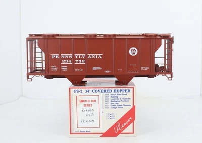 O Gauge Weaver Pennsylvania Railroad PS-2 Covered Hopper Kit PRR 234752 - Image 1 of 4
