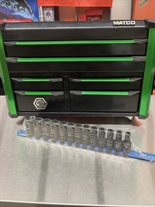 NEW! Matco tools SBIPM136V 13 piece 3/8" dr. metric 6 pt. mid length socket - Picture 1 of 10
