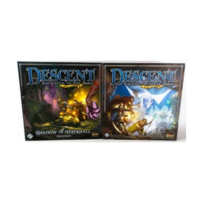 FFG Juego de Mesa Descenso 2ª Edición Colección #40 - Base + 4 Expansiones! En muy buen estado/ex Foto 1 de 2
