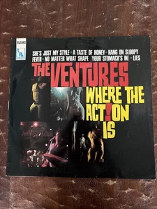 The Ventures / Where The Action Is Vinyl Record LP 1966 1st Issue Mono - Picture 1 of 3