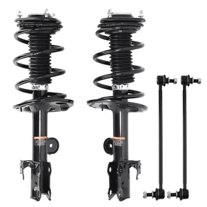 Front Complete Struts + Sway Bar Links LH RH For Toyota RAV4 13-2018 2.5LITER L4 - Picture 1 of 15