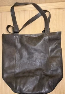 Bolso de hombro de cuero marrón Tano - Imagen 1 de 4