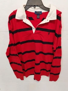 POLO Ralph Lauren Red & Blue Color Pullover Huddie - Size XL – Previously Owned - Picture 1 of 5