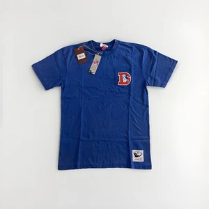 Camiseta Mitchell & Ness Para Hombres Denver Broncos NFL Cara Visitante Premium Bolsillo De Colección - Imagen 1 de 6