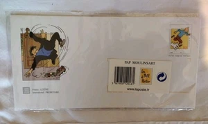 La Poste postage paid envelope (not current), Tintin, BN, collector's item - Picture 1 of 5