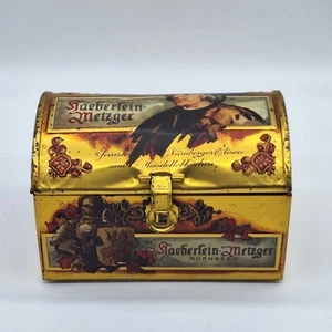 Alte Lebkuchen Blechdose, Truhe Haberlein-Metzger Nürnberg - Bild 1 von 8