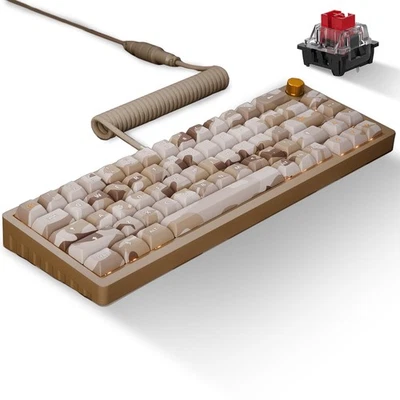 Das Keyboard DeltaForce 65 Desert Camo Mechanical Keyboard - Swappable Switches - Image 1 of 4