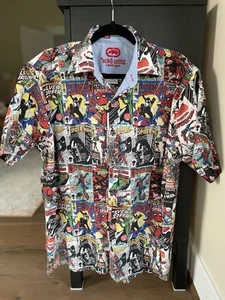 Ecko Unlimited Vintage Y2K Men's Comic Marvel Shirt, medium - Picture 1 of 6