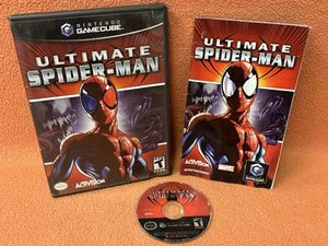 Ultimate Spider-Man Nintendo GameCube Black Label gioco completo custodia OEM! - Foto 1 di 6