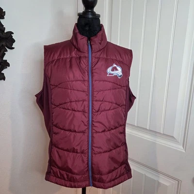 Chaqueta acolchada con cremallera para mujer Colorado Avalanche NHL talla XL GIII Sports de Carl Foto 1 de 4