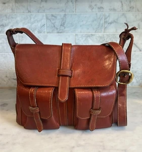 Vintage Frye Schultertasche Message Bag As-Is - Bild 1 von 12