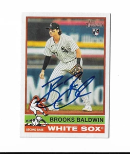 Chicago White Sox BROOKS BALDWIN  Signed 2025 Topps Heritage Card #234 - Picture 1 of 1
