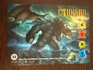 OverPower ERB World Legends Kickstarter Alt Art Rare - Cthulhu #490 - Picture 1 of 2