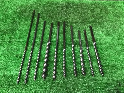 Vintage Woodworking / Carpenters / Auger Drill Bits - Image 1 of 4