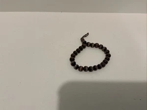 Purple Cats Eye Stretch Bracelet - Picture 1 of 1
