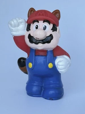 Super Mario Bros 3 McDonalds 1989 Under 3 Happy Meal juguete mapache tanooki Foto 1 de 4