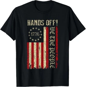 Hands Off Social Security Protest Save Democracy T-shirt Sweatshirt T-shirt - Picture 1 of 8