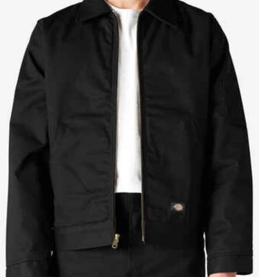 Dickies, Insulated Eisenhower Zip-Up Jacket, TJ15, Black, XL, New With Tags - Image 1 of 4