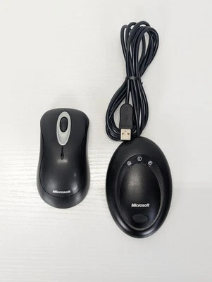 Microsoft Standard Wireless Optical Mouse 2000 with Receiver VTG (Tested-Works) - Image 1 of 4