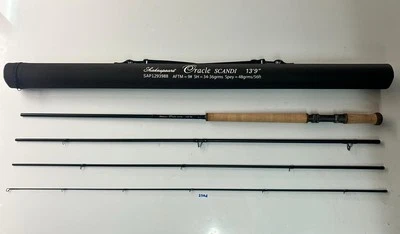 Shakespeare Oracle Scandi 13' 9" / 419cm #9 Four Section Salmon Fly Fishing Rod - Image 1 of 4