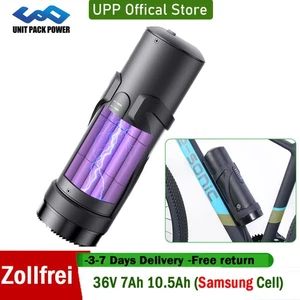 UPP 36V 48V Mini Flaschen E-Bike Akku Flaschenbatterie für 250W 350W 500W Motor - Bild 1 von 13
