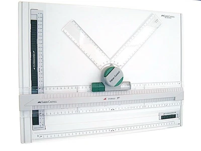 ZEICHENPLATTE A3 FABER CASTELL TK-SYSTEM A 3 | ZEICHENBRETT A3 | ZEICHENKOPF! - Bild 1 von 2