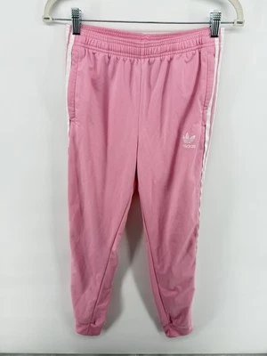 Adidas Jogger Sweatpants Girls Size L Pocket Logo 3 STRIPES #L - Image 1 of 3
