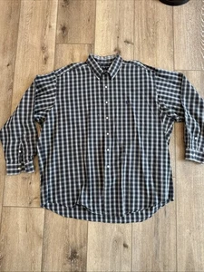 Polo Ralph Lauren Blake 2ply Cotton Long Sleeve Button Down Plaid Shirt Size XXL - Picture 1 of 11