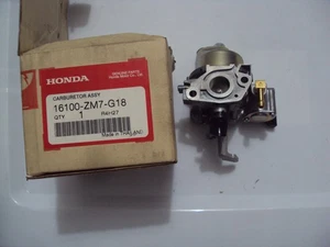 Genuine NOS/OEM HONDA Carburetor, 16100-ZM7-G18 - Picture 1 of 4