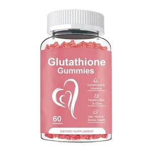 Glutathione Whitening Gummies Anti-Aging Skin Brightening Hair,Skin &Nail Health - Picture 1 of 8