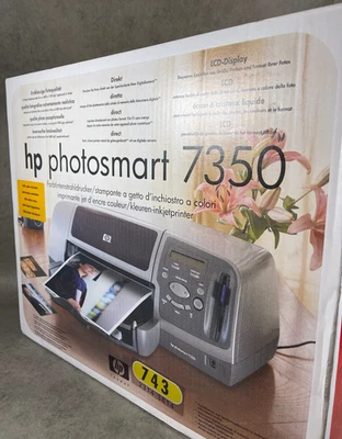 HP Photosmart 7350 - Farbtintenstrahldrucker - Drucker - Selten - Neu - Bild 1 von 4